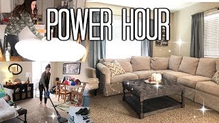 POWER HOUR CLEAN WITH ME // +Target Giveaway // Major Cleaning Motivation!