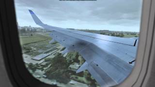 FSX Windy takeoff/Landing EGHI-EGCC