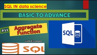 "Mastering SQL Aggregate Functions: COUNT, SUM, AVG, MAX, MIN | SQL Tutorial for Beginners"