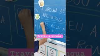 Atividade de Alfabetização: Trava-línguas #alfabetização  #alfabetizadora #escola