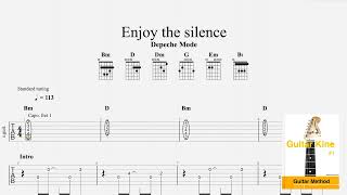 Enjoy the silence - Guitar tuto