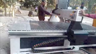 BD CNC Router Machine Delivery shirajgong | WOODWORKING CNC Machine From House | BD CNC Wood Design