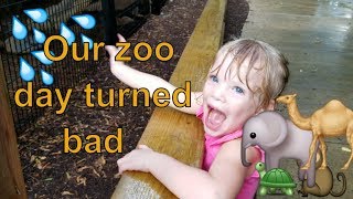 The zoo day turned bad!! Chattanooga zoo