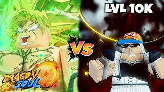 LVL 10,000 PLAYER VS BROLY RAID (HARD MODE) - DRAGON SOUL