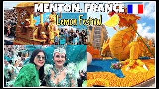 Lemon Festival in MENTON, FRANCE 🇫🇷❤️