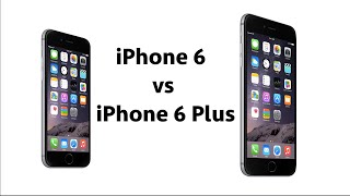 Apple iPhone 6 vs iPhone 6 Plus (Specifications & Size Comparison)