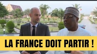 Fin de visite du ministre des affaires étrangères français au Tchad.