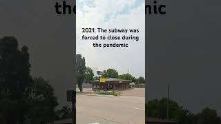 How long will subway be around? #nostalgia #realestate #abandoned #abandonedbuilding