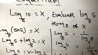 JAMB Mathematics Questions: Logarithm