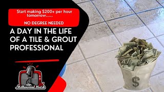 Start Making $200+ per hour in the Floor Cleaning Industry || Virtual Ride Along w/ Millennial Mark