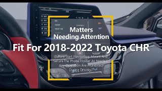 How to update Phone Holder for Toyota CH-R 2017-2022