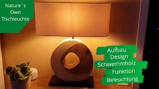 Holzlampe aus Treibholz - Der Hingucker für Euer Wohlfühlzimmer!