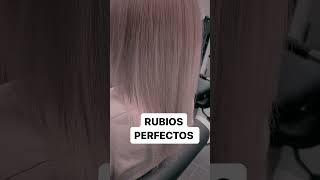 Rubios perfectos #RubioPerfecto #CuidadoCapilar #Decoloración #HairCare #BlondeGoals #SaludCapilar