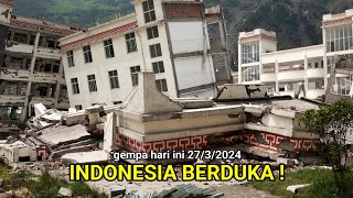 FULL VIDEO! Baru Terjadi Indonesia Berduka! Hari ini 27/3/2024, gempa hari ini