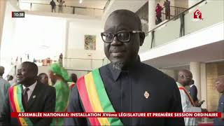 INSTALLATION 15e LÉGISLATURE : Les premiers mots de Tahirou Sarr