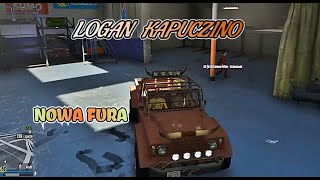 NOWA FURA EKIPY | SPINA Z POLICJĄ | LOGAN KAPUCZINO | PARIS PLATYNOV | GTA RP |WYSPA RP|