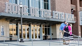 College Station Videographer - Kyle Field - Shelley + Tom