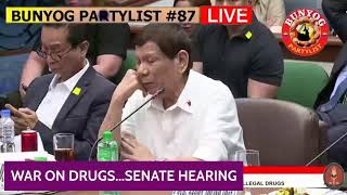 WAR ON DRUGS...SENATE HEARING