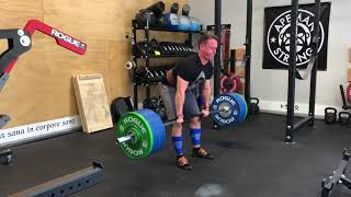 6/4/18 Deadlift 370x3@9+ 4/4