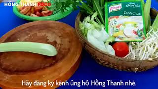 Cách nấu Canh Chua Cá Hú hương vị chuẩn   Món ngon chống ngán sau Tết l Hồng Thanh Food