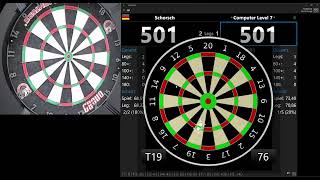 2-3 gegen den Dartsscorer   aber 100% auf Doppel :-) #darts #dart #shortlegs