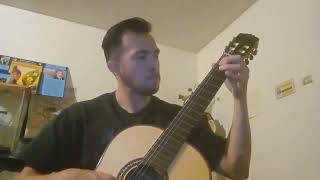 Metallica - Fade to Black - Acoustic Part played by Sabre Iglesias on Classical Guitar