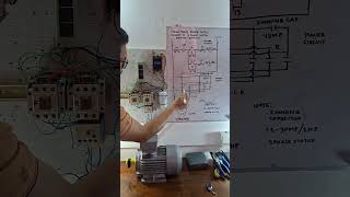 single phase power supply connect to 3 phase motor forward reverse