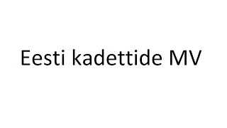 Eesti kadettide MV Haapsalus