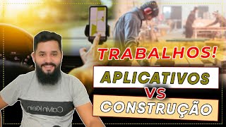 Trabalho nos Estados Unidos, minha opinião sobre trabalhar com Aplicativos ou construção!!