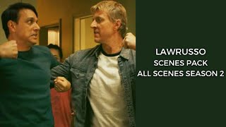 Cobra Kai- Lawrusso [S2] Scenes || [720p60] Longoless