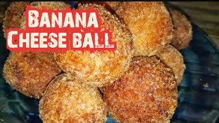 Banana Cheese ball |Easy Recipe for Banana @clarskitchen1922