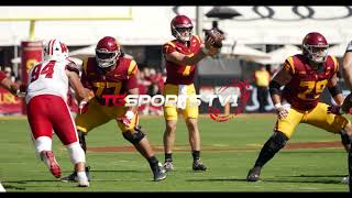 Wisconsin Badgers @ USC Trojans Highlights #usctrojans #wisconsinbadgers #bigten