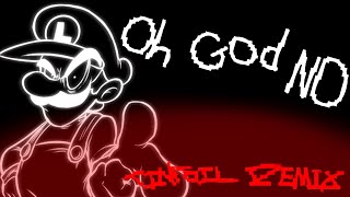 Friday Night Funkin' VS Mario's Madness V2 | Oh God No | TINFOIL REMIX