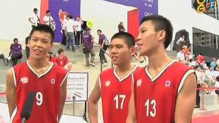 Meet Singapore YOG Basketball athletes