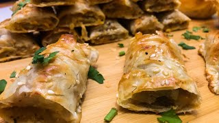 Potato Borak Recipe - Börek Using Phyllo Pastry (English)