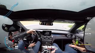 Mercedes C63 S AMG Hot lap at Folembray