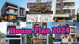 House Plan 2024|| front design 2024 || Home Designs 2024 || Architect model design 2024