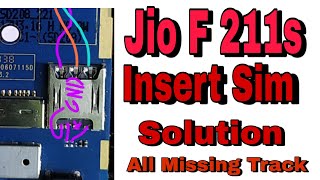 Jio F211s Insert Sim Problem Solution.. jio 211s sim ways and jumper.