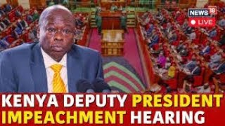 DP Gachagua live Impeachment SEnate Hearing