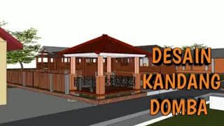 DESAIN KANDANG DOMBA YANG SANGAT TERSTRUKTUR DAN SISTEMATIS !!!