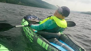 Kayaking on Coniston Water