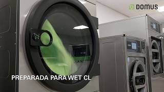 Secadora rotativa con inversión de giro estándar ES. www.domuslaundry.com