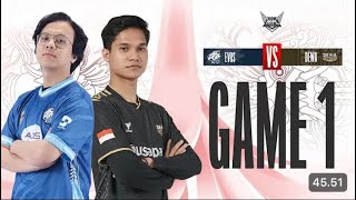 EVOS LEGENDS vs DEWA UNITED | WEEK 3 DAY 1 | GAME 1