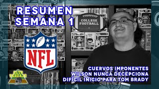 RECUENTO SEMANA 1 NFL TEMPORADA 2020