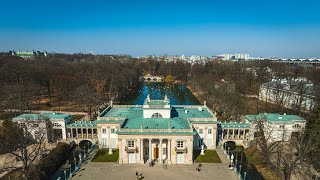 Łazienki Park in Warsaw, Poland (4k, 60 FPS)