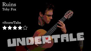 Ruins - Undertale OST | Guitar Cover - free Score/Tabs