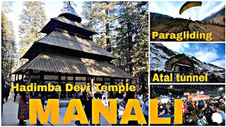 WINTER MANALI | Manali | hadimba Devi Temple | vlog 2