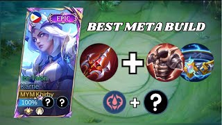 KARRIE BEST BUILD AND  EMBLEM SET THIS SEASON