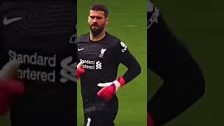 ALLISON🇧🇷 GOAL🔥⚽ #liverpool #allisonbecker #goal #football #shorts