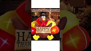 THE BEST THANKSGIVING INFLATABLE TURKEY | AMAZON FINDS! 🦃